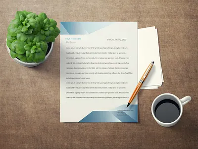 LETTERHEAD DESIGN branding graphic design logo motion graphics