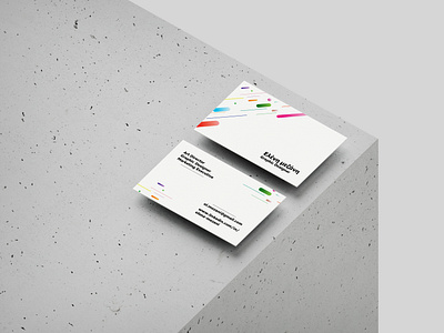 Business card branding design graphic design illustration logo minimal typography ui vector