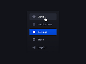 Sidebar by Dima Groshev | 123done on Dribbble