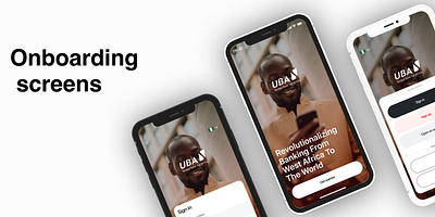 Onboarding screen design ios mobilescreenui onboardingscreen redui signuppage singinpage ui uiredesign visualdesign