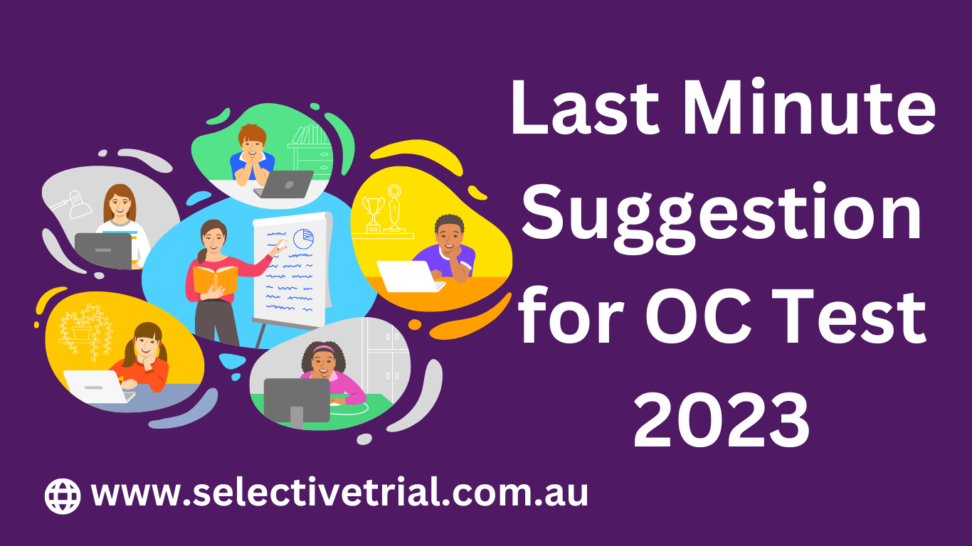 Last Minute Suggestion for OC Test 2023 by Selective Trial on Dribbble