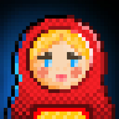 Matryoshka in Pixel Art Style №1 art design doll illustration matryoshka pixel pixelated pixels russian style