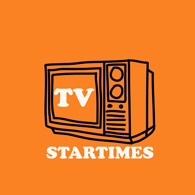 Media Logo branding design graphic design logo media show star tv