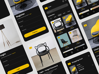 Furniture - App design app design furniture logo ui ux