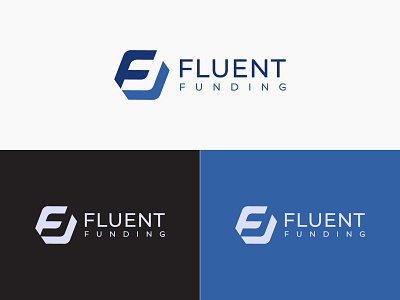 Fluent Funding- Empowering Business Growth Logo brand identity business business consulting consulting financial strategy fluent funding funding solutions logo logo design