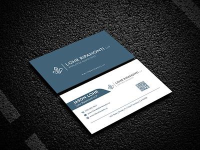 Minimalist Business Card Design elements