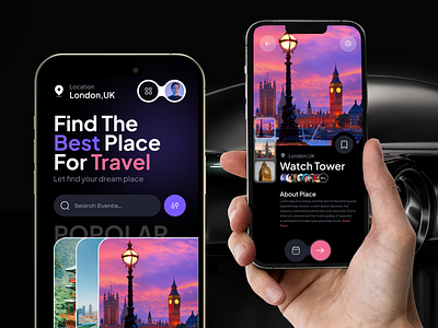 Tripy-Travel Mobile Application adventure animation app app design awe booking booking app flight flight booking flight booking app ios mobile app tourism travel travel agency travel app travel service traveling trip vacation