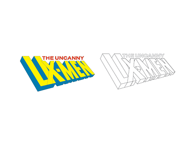 UX-MEN animation branding graphic design logo vector