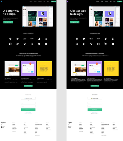 Figma homepage replication color design figma illustration overlapping replication typography ui