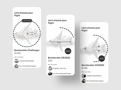 Mobile App - Share a private jet airplane airport app application design booking creative design luxury app plane private jet rental app sharing taxi transport booking uber user for planes