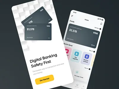 Digital Banking branding design designui kyrgyzstan logo mobile ui uiux uxui