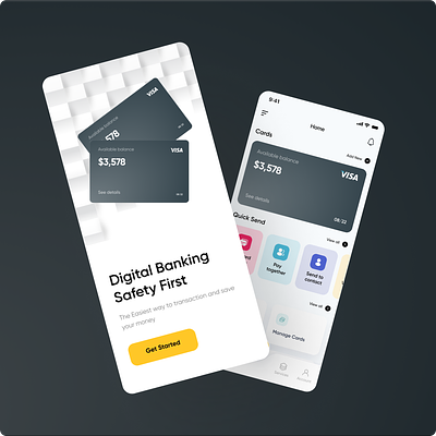 Digital Banking branding design designui kyrgyzstan logo mobile ui uiux uxui