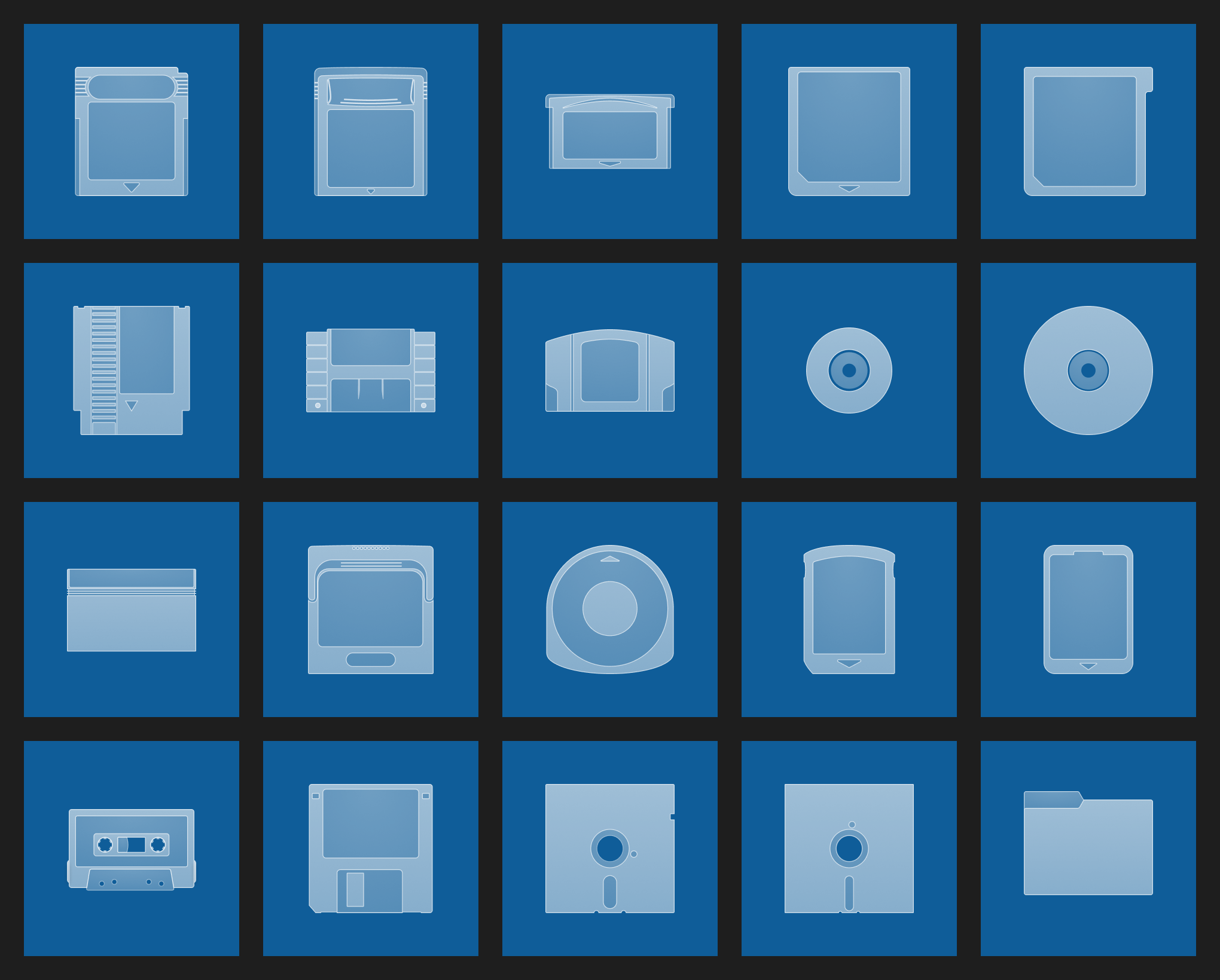 Retro Console Icons games graphic design icons nintendo retro sega sony theme