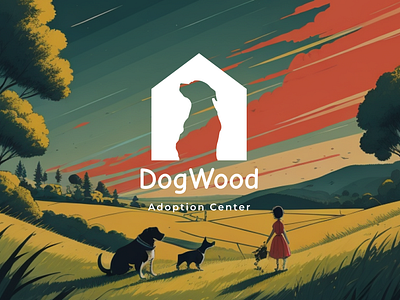 DogWood Adoption dailyui login sign up web design