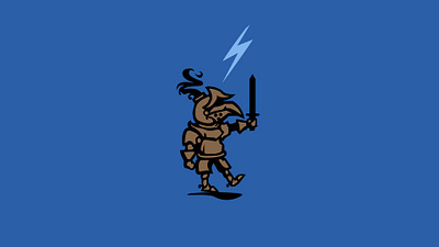 Thunder Raven 3d animation branding design esports graphic design illustration knight logo logotype mascot logo motion graphics raven thunder ui vector