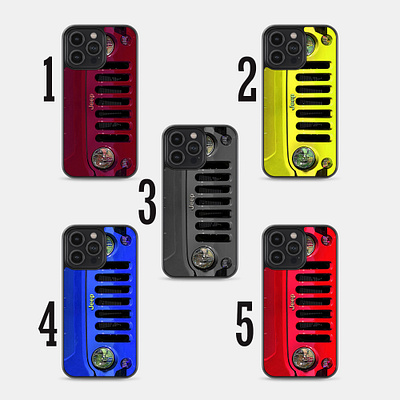 Jeep Wrangler Collage iPhone X 11 12 13 14 Pro Max Case design graphic design iphone 14 pro max jeep phone case wrangler
