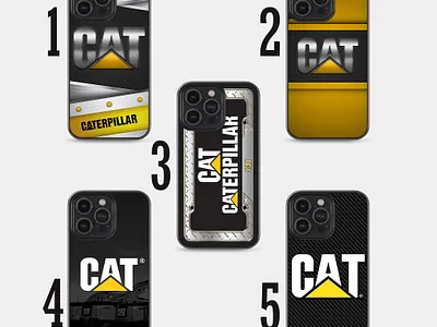 Cat Caterpillar iPhone X Max Case bmw cat caterpillar design graphic design illustration iphone 14 pro max logo