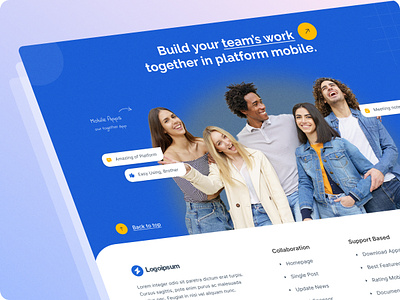 EffiManage - Footer UI Landing Page app ui clean design creativedesign design footerdesign footers menu modern site footer ui ui design ui kit uiux userexperience ux web webdesign websie footer website