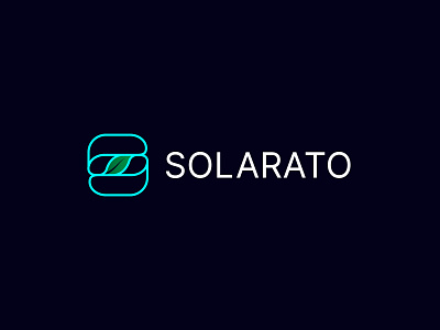 Modern Solarato Logo Design Concept. a b c d e f g h i j k l m brand brand identity branding design energy green letter logo logo logo design modern logo n o p q r s t u v w x y z power solar logo solar panel stability