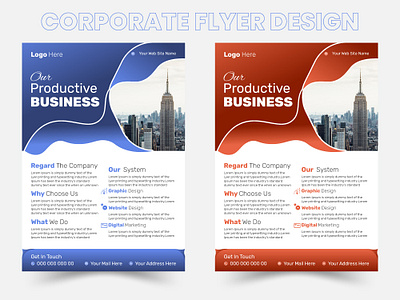 Corporate Flyer Design professional flyer