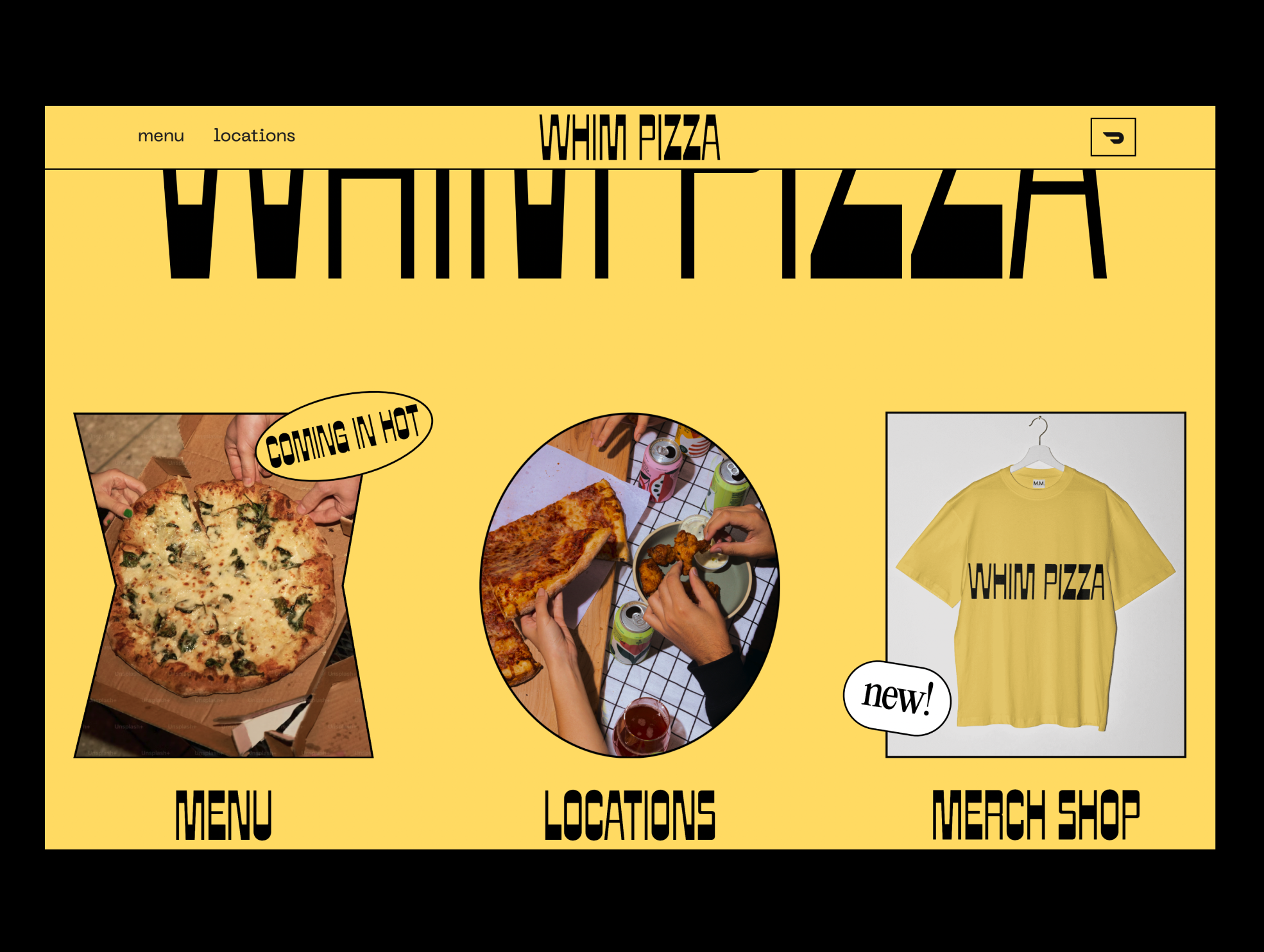 Whim Pizza - Home Page restaurant