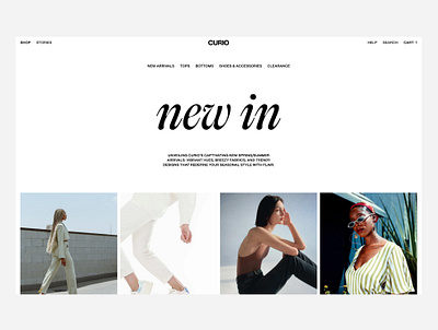 Curio - Category Page category ecommerce fashion