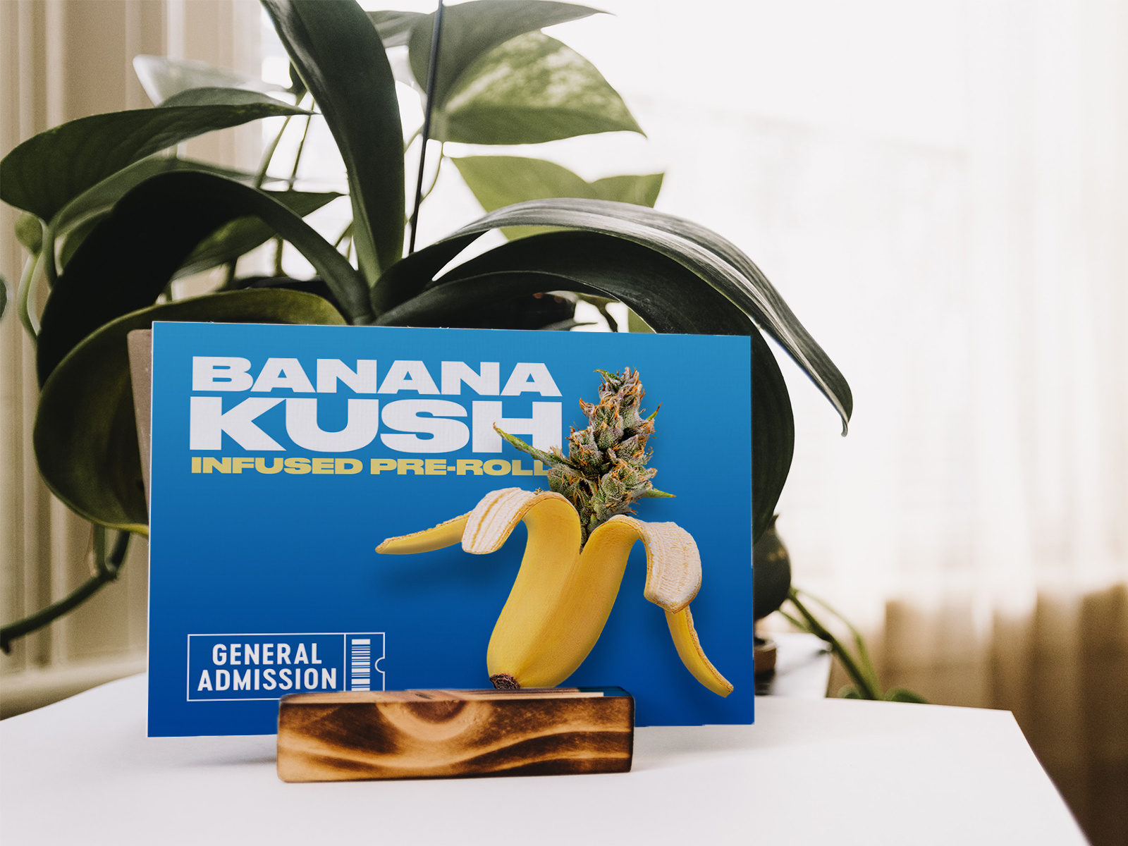 General Admission Banana Kush by Dennis Murdick on Dribbble