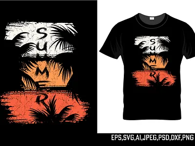 summer t-shirt graphic design illustration student student t shirt design summer t shirt graphic typography