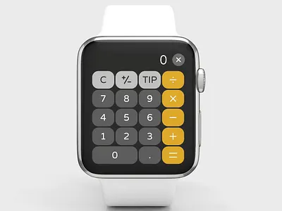 #004 Calculator dailyui