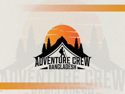 Adventure Crew Bangladesh Logo Design 3d animation app branding design graphic design illustration logo ui vector