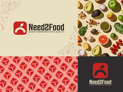 Need2Food Logo Design 3d animation app branding design graphic design illustration logo ui vector