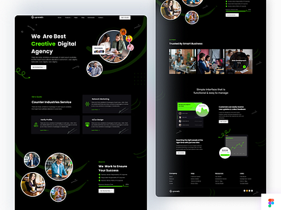 Creative Design Agency Website 13