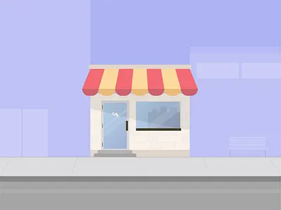 Board Game Storefront board game building city game store storefront