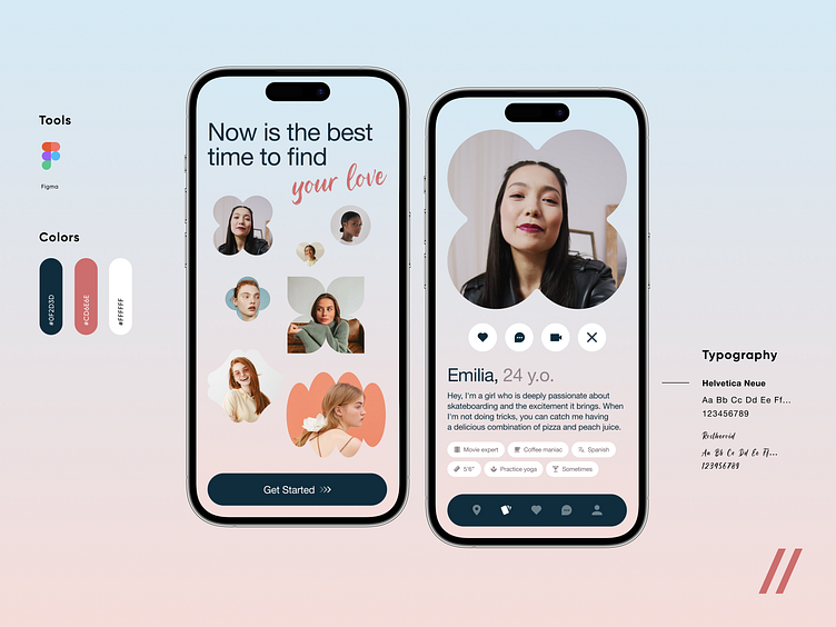 App For Making Friends by Purrweb UI/UX Agency on Dribbble