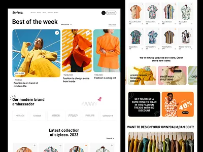 Clothing Fashion Landing Page catalogue classic cloth landingpage cloth web clothing dress website ecommerce ecommerce web fashion header junaki landing page marketplace shop store style web website website design