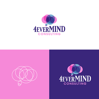 4EverMind - Logo Design Concept branding design graphic design icon logo typography