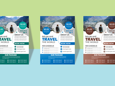 Traveling Flyer design business card business flair corporate flair flair design flyer design graphic design illustration travel traveling flyer