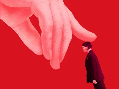 Queen's Gambit art black white character design chess design digital art digital painting fashion film gambit graphic design graphicdesign hand hands illustration poster queen red surreal woman