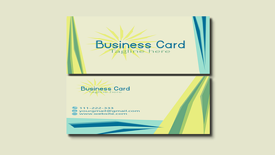 Custom business card design branding business card design flat graphic design graphics modern