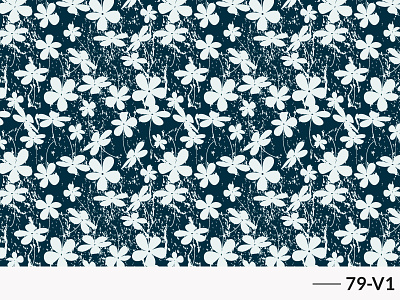 Vector seamless floral pattern. Vector seamless abstract floral