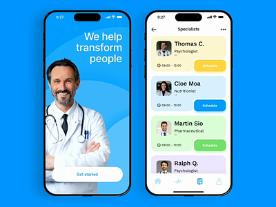 Healthy life App UI Design animation app design doctor flat graphic design health healthy hearth life life style medical motion graphics pharmacy ui ux