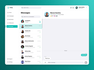 Direct Messaging | Daily UI #13 chat clean clean design conversation daily ui daily ui 013 daily ui 13 daily ui challenge design direct messaging message messages messaging product product design ui ui design ux ux design web design