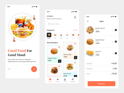 Food Delivery App Design app app design app ui appui design food app food delivery app food delivery mobile ui ui uiux