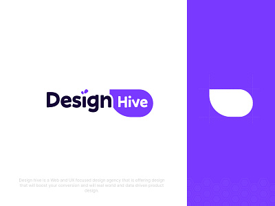 Design Hive Agency Brand Identity agency branding design design agency design hive hive logo talha majeed ux ux agnecy web agency
