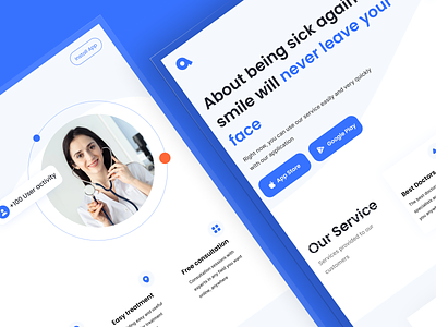 Dolive Project Landing Page doctor find doctor graphic design health health app health care healthcare landing page landing landing page medical online healthcare responsive services trend trend design ui uidesign ux web design website