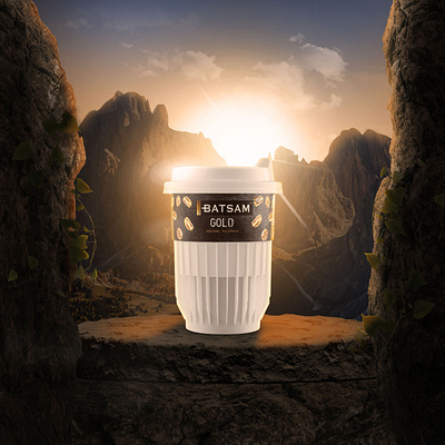 Cup of Coffee best branding cafe coffee cup dark graphic design ivy light mockup mountains perfect planet sky stone sunrise sunset sunshine ui wall