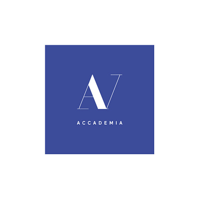 AV Accademia Logo + Motion Graphics 3d after effects animation branding graphic design indigo logo monogram motion graphics