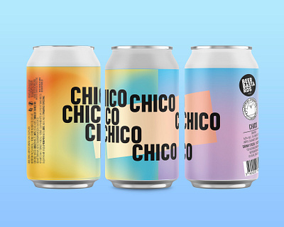 Beer packaging branding graphic design