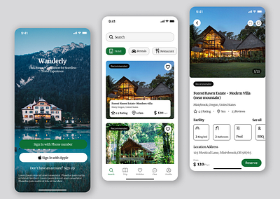 Hotel Booking Mobile App | Figma | UI Design app appdesign design designinspiration designthinking graphic design trends interactiondesign mobile mobile app mobile ui ux mobiledesign mobileui ui ui design userexperience ux ux design