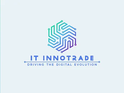 IT Innotrade 3d animation branding design graphic design illustration logo logo design marketing minimal modern typography ui vector